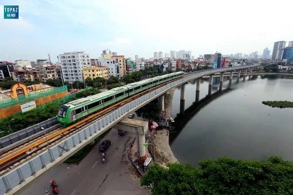 Khám phá tất tần tật đường sắt Cát Linh Hà Đông – Con tàu trên cao đầu tiên tại Việt Nam