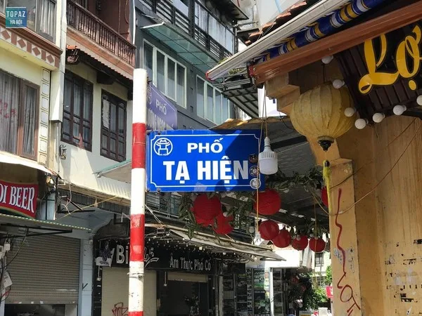 Quá trình hình thành Phố Tạ Hiện