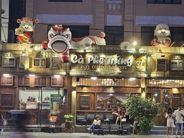 Cafe Trứng 3T là chuỗi cà phê nổi tiếng tại Sài Gòn